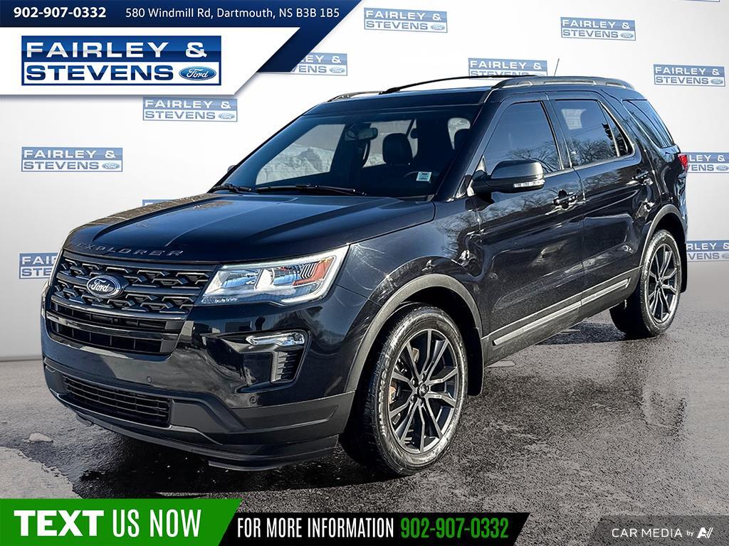 2019 Ford Explorer XLT HEATED LEATHER TRIMMED SUEDE SEATS!! TWIN PANE