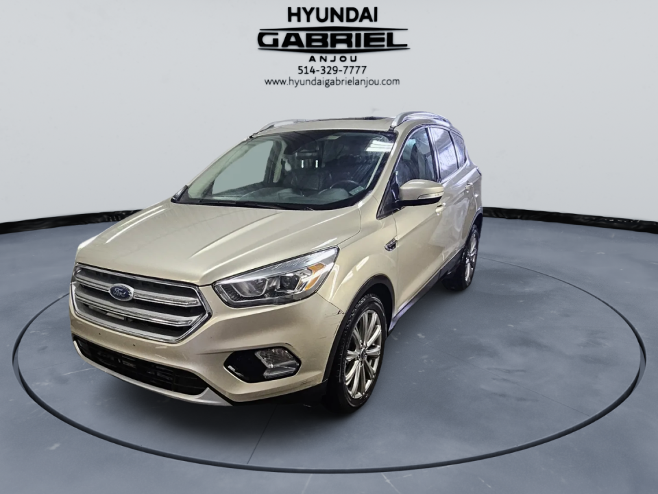 2017 Ford Escape Titanium 4WD JAMAIS ACCIDENTE - TOIT OUVRANT - CAM