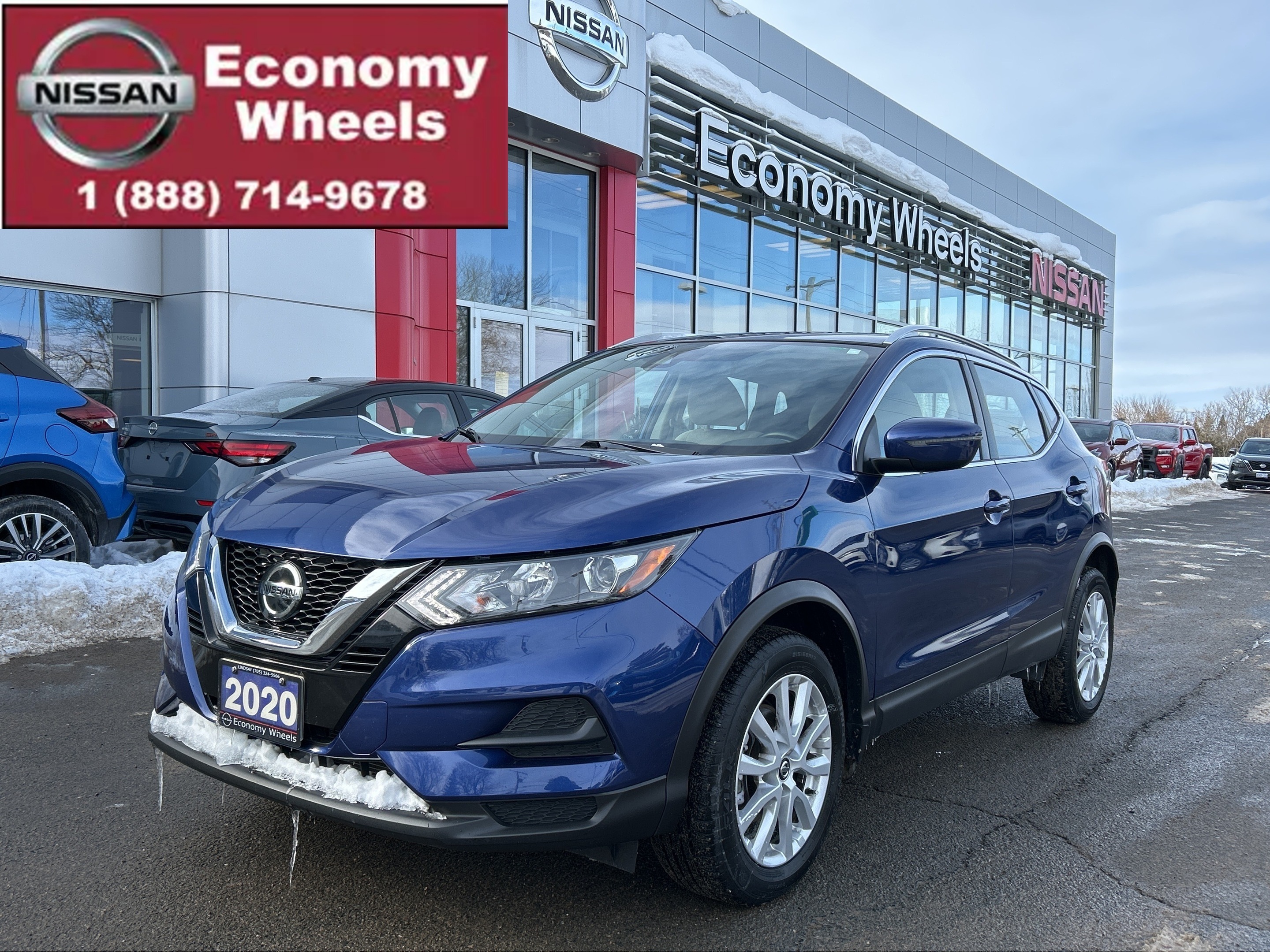 2020 Nissan Qashqai SV AWD w/RemoteStrt/HtdWheel/SunRoof/CarPlay