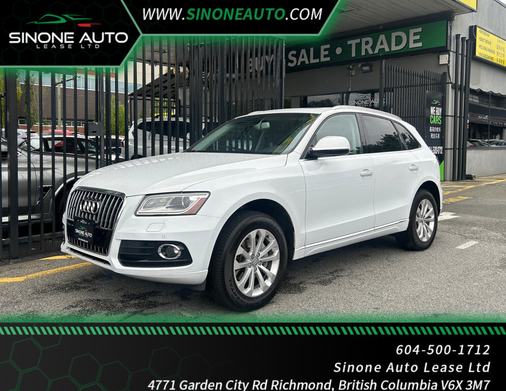 2015 Audi Q5 PREMIUM PLUS| CLEAN TITLE |ONLY 150349 KM.