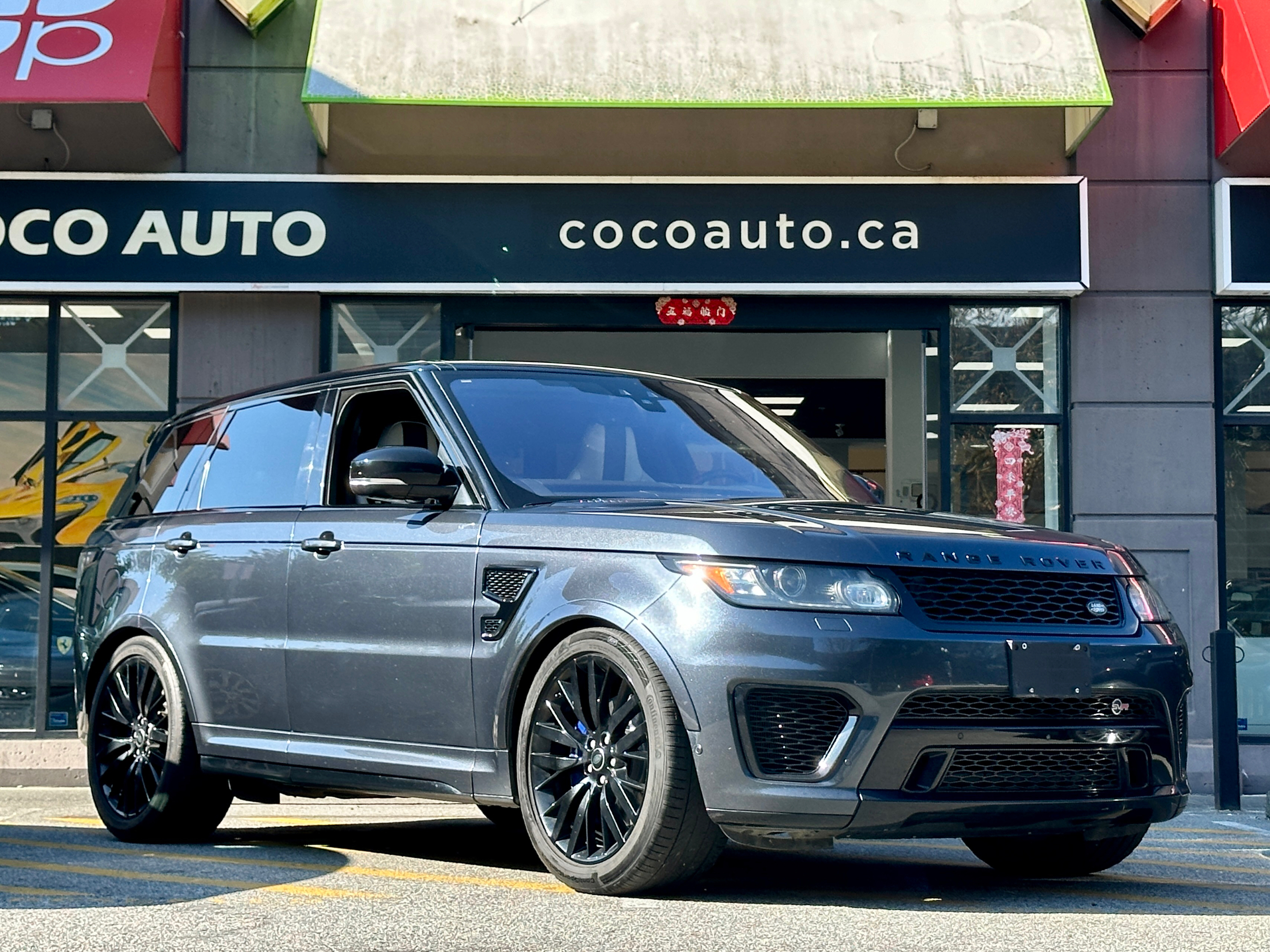 2017 Land Rover Range Rover Sport V8 Supercharged SVR | BC Local