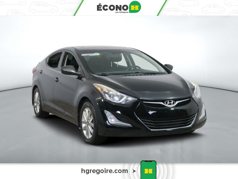 2015 Hyundai Elantra GLS MAGS TOIT GR ÉLEC A/C BLUETOOTH CAMÉRA