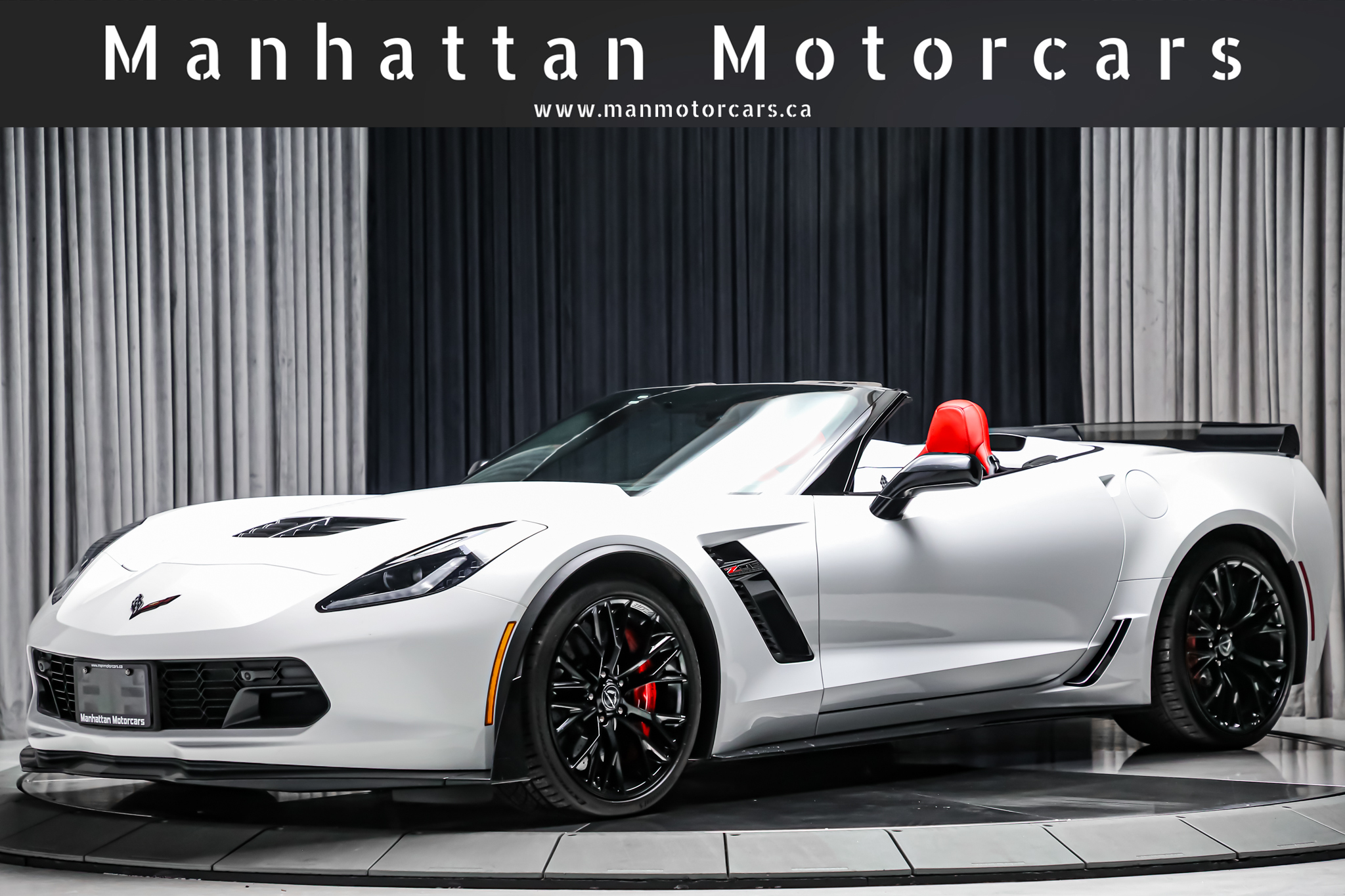 2016 Chevrolet Corvette Z06 3LZ Z07 PKG MANUAL 650HP CONVERTIBLE|CCBRAKES