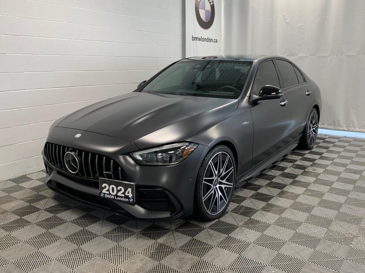 2024 Mercedes-Benz C43 AMG 402 horsepower | ONLY 1,200km | OVER $17,000 in up