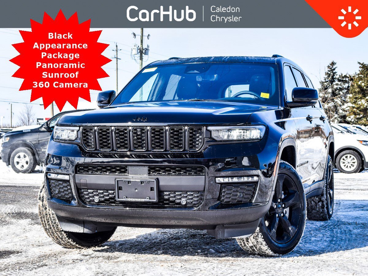 2025 Jeep Grand Cherokee L Limited 6 Seater Pano Sunroof Luxury Group