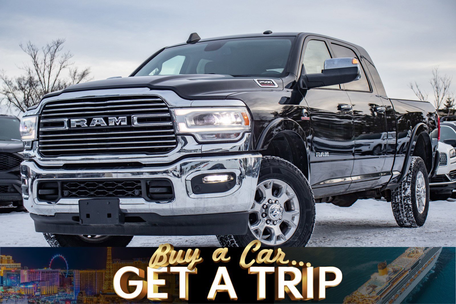 2019 Ram 2500 Laramie 4x4 Mega Cab 6'4 Box