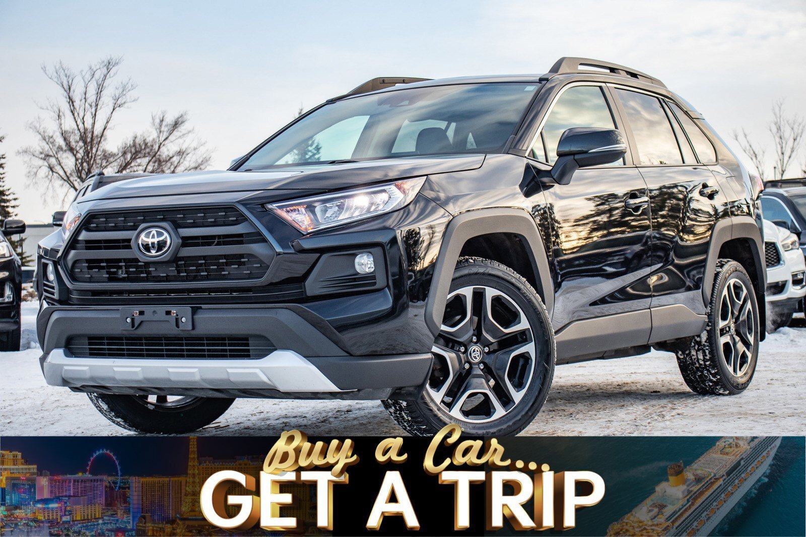 2021 Toyota RAV4 Trail AWD | LEATHER | SUNROOF | NAV