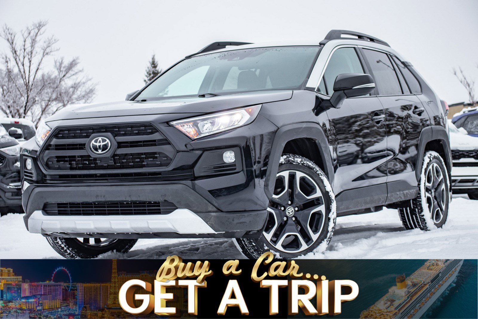 2021 Toyota RAV4 Trail AWD | LEATHER | NAV | SUNROOF