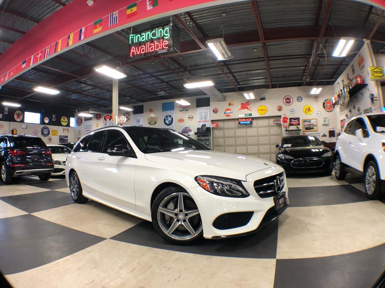 2018 Mercedes-Benz C-Class C 300 WAGON AMG PKG 4MATIC LEATHER PAN/ROOF NAV