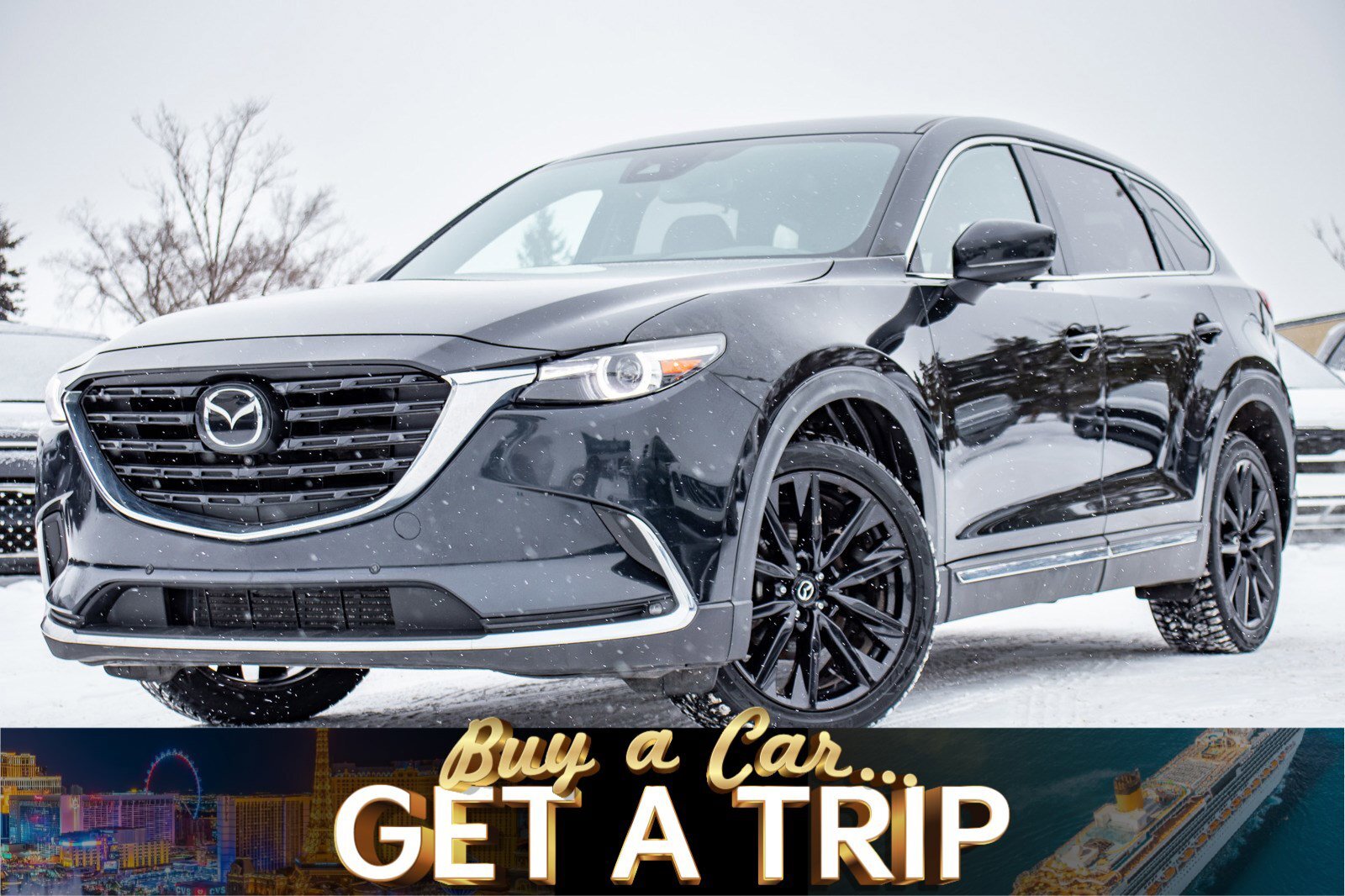 2021 Mazda CX-9 Kuro Edition AWD | LEATHER | NAV | SUNROOF