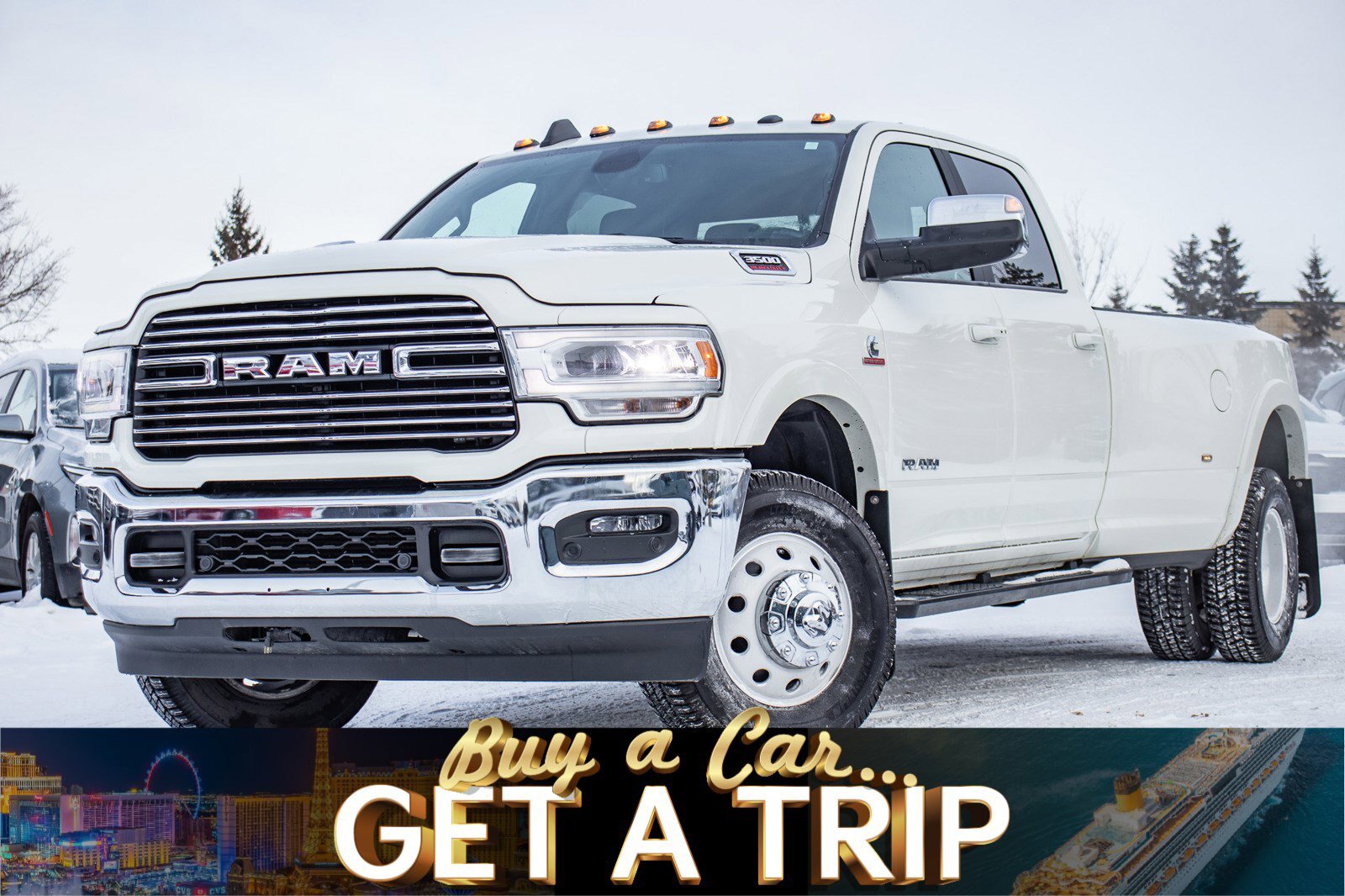 2022 Ram 3500 Laramie 4x4 Crew Cab 8' Box