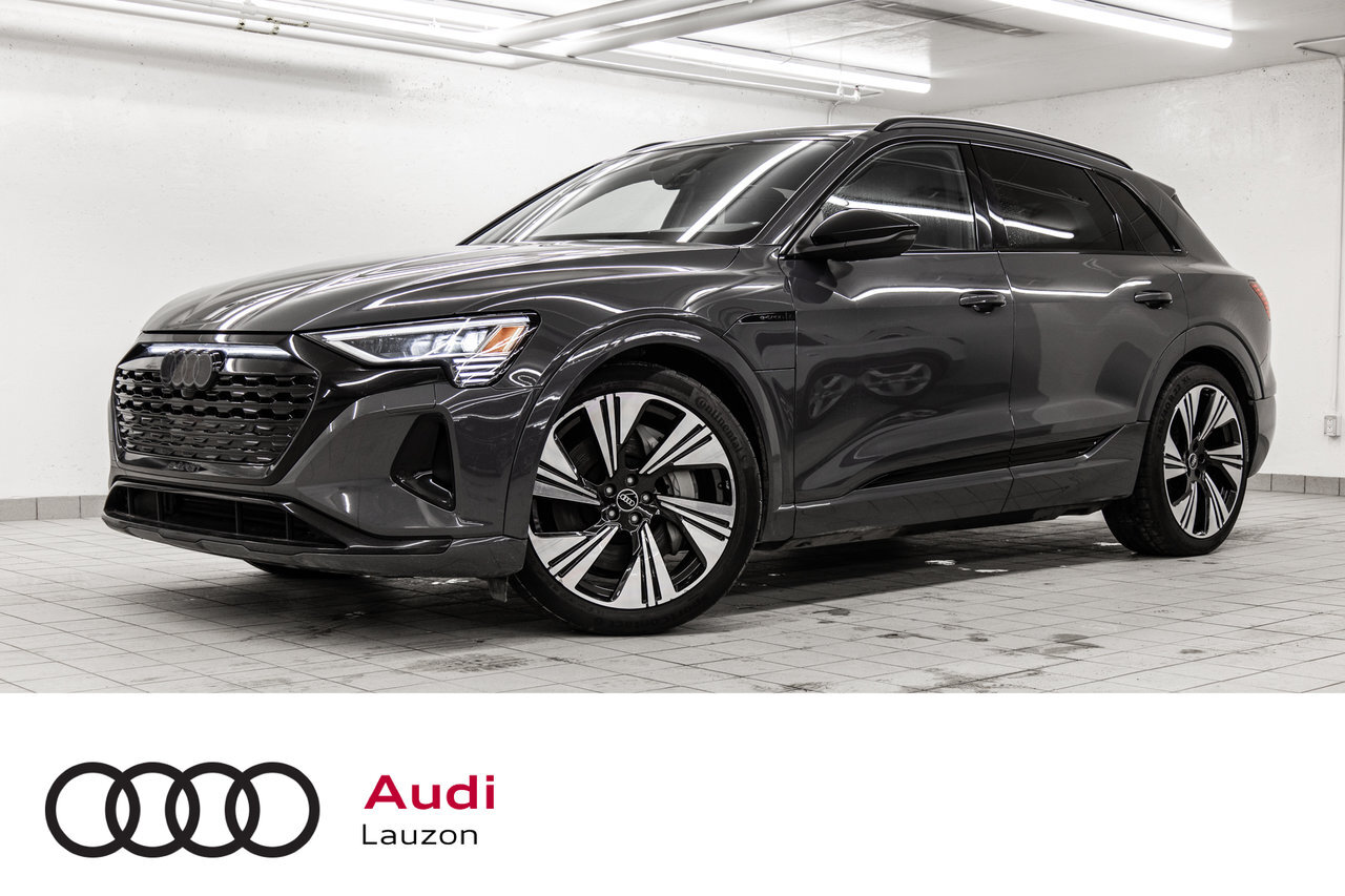 2024 Audi Q8 e-tron BLACK COMPETITION, 22PCS, PHONE BOX,