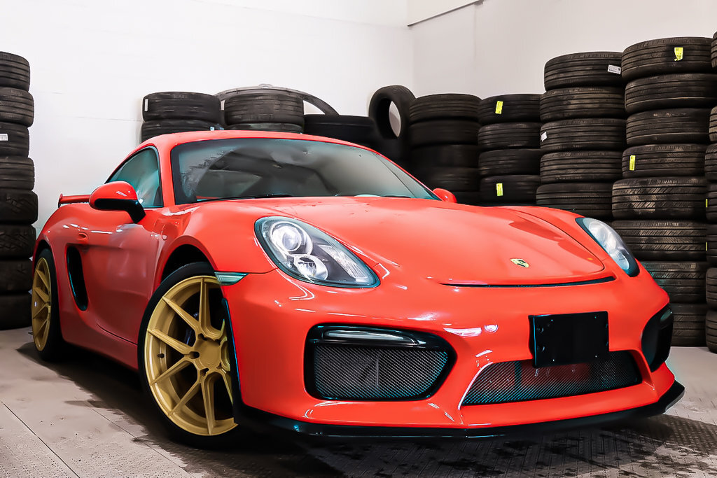 2015 Porsche Cayman RWD + MANUELLE + CUIR