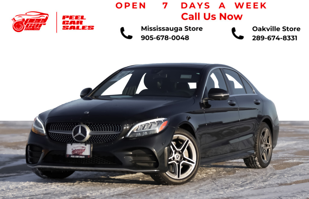 2020 Mercedes-Benz C-Class C300 Sunroof Ambience lights Heated steering 360 c