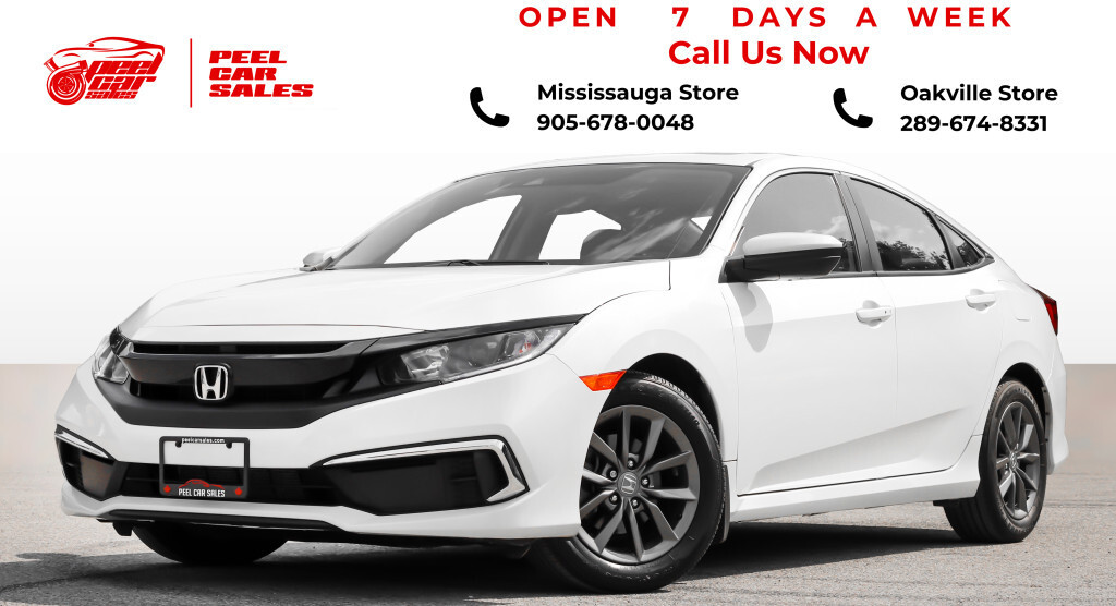2021 Honda Civic EX Sedan CVT Sunroof Apple Carplay Alloys