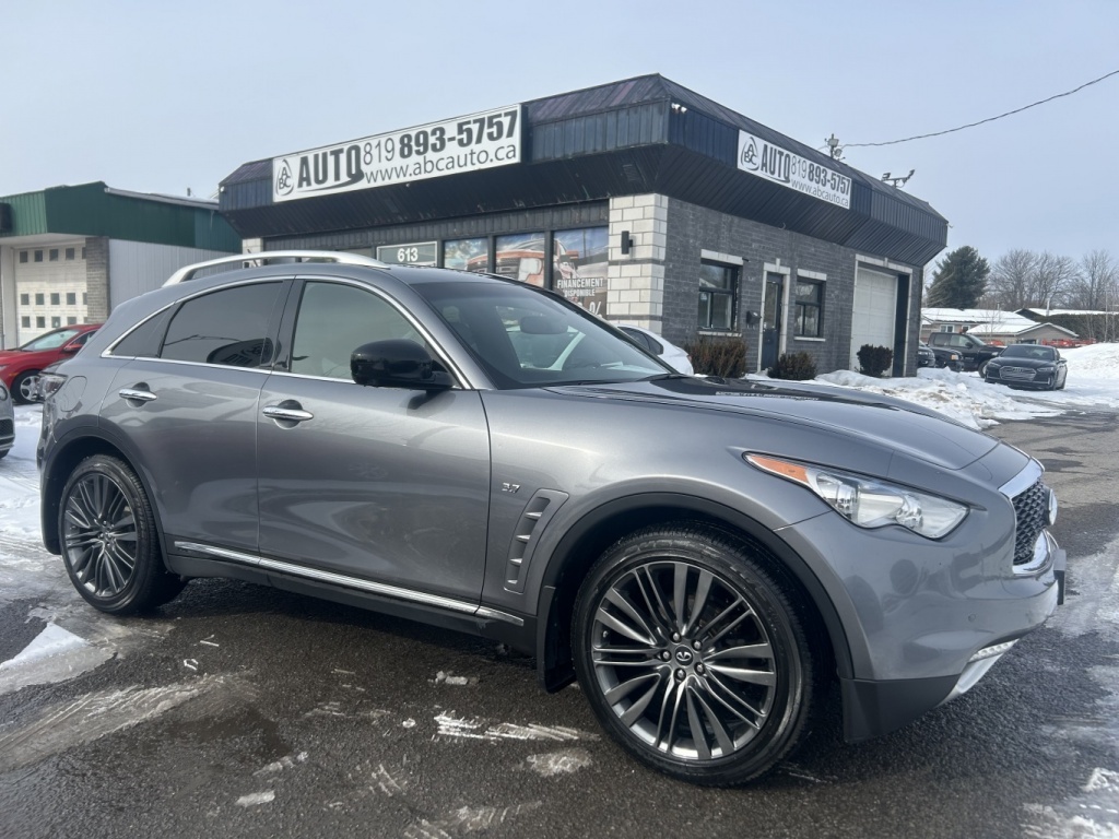 2017 Infiniti QX70 Limited AWD Leather Sunroof Navigation 360 Camera 