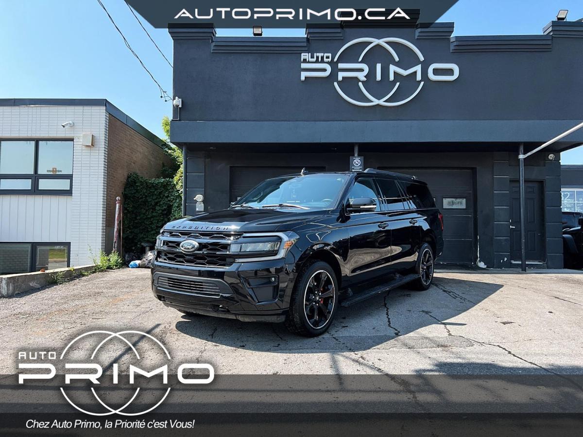 2022 Ford Expedition Limited Max STEALTH EDITION 4X4 7 Pass Gros Ecran