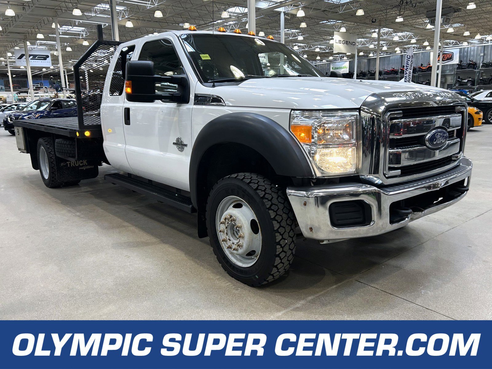 2015 Ford F-550 XLT 4X4 | FLAT DECK | DIESEL |