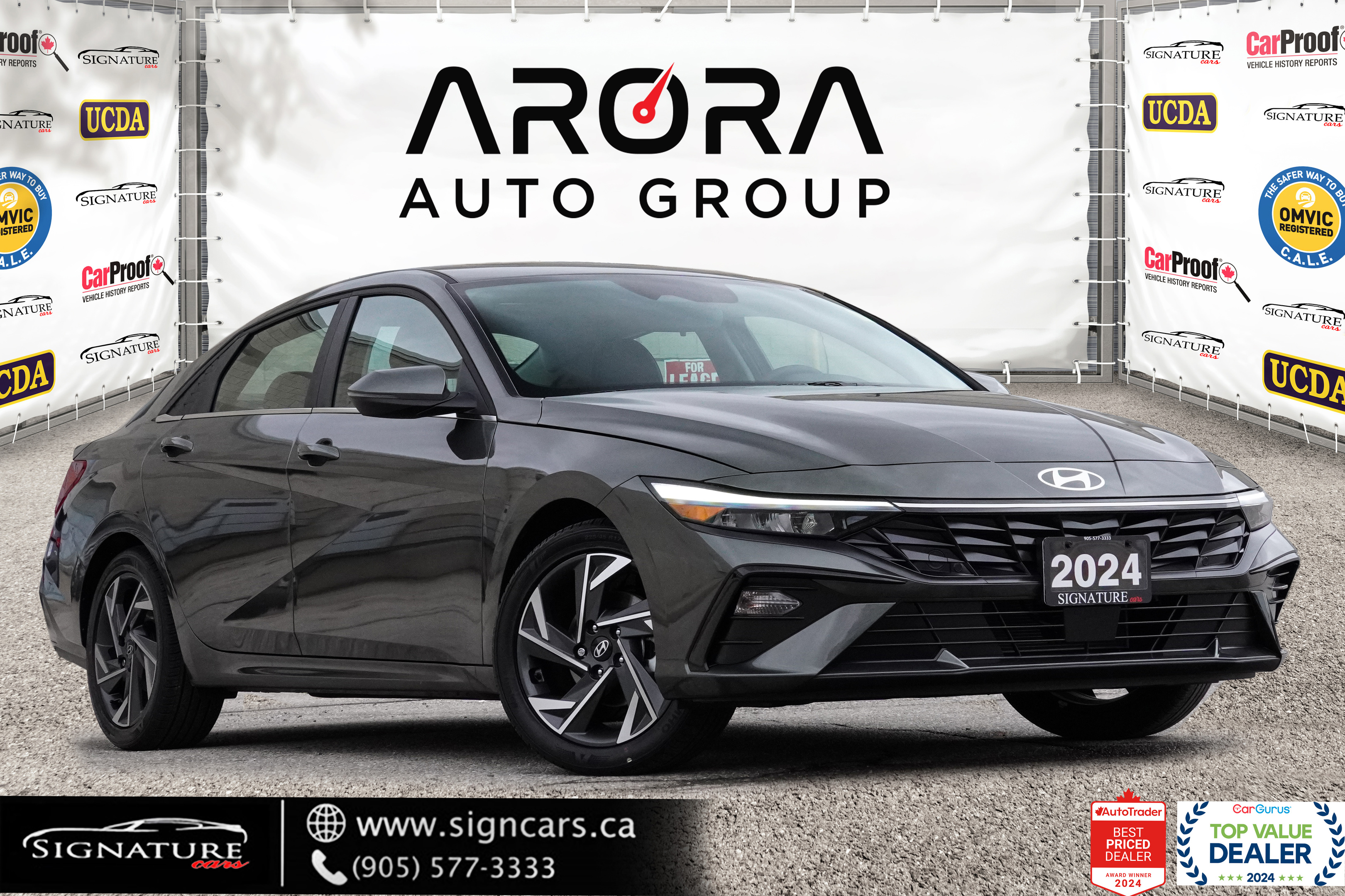 2024 Hyundai Elantra PREFERRED W/SUN & TECH PKG / NO ACCIDENT /SUNROOF