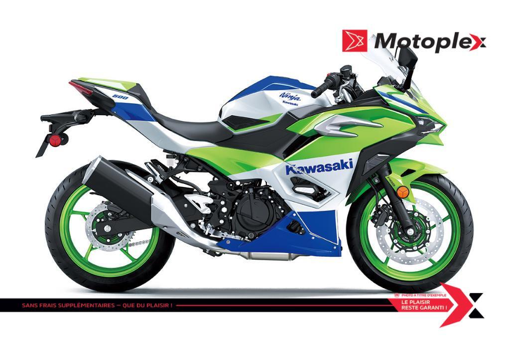 2024 Kawasaki NINJA 500 SE 40e anniversaire 