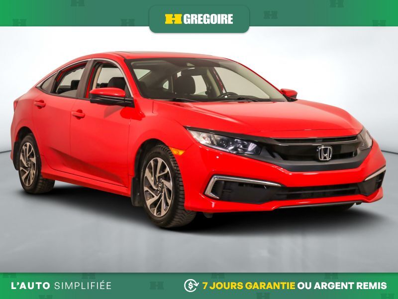 2019 Honda Civic EX AUTO A/C TOIT MAGS CAM RECUL BLUETOOTH 