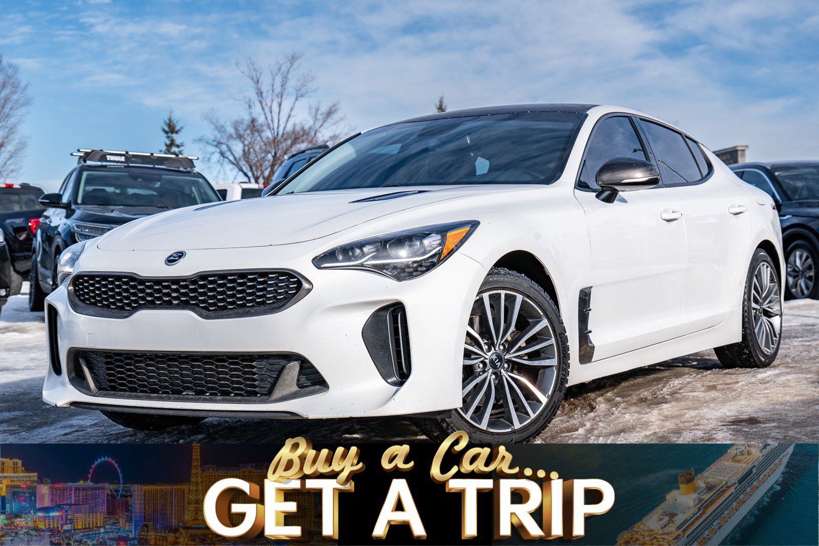 2019 Kia Stinger GT-Line AWD | LEATHER | APPLE CARPLAY