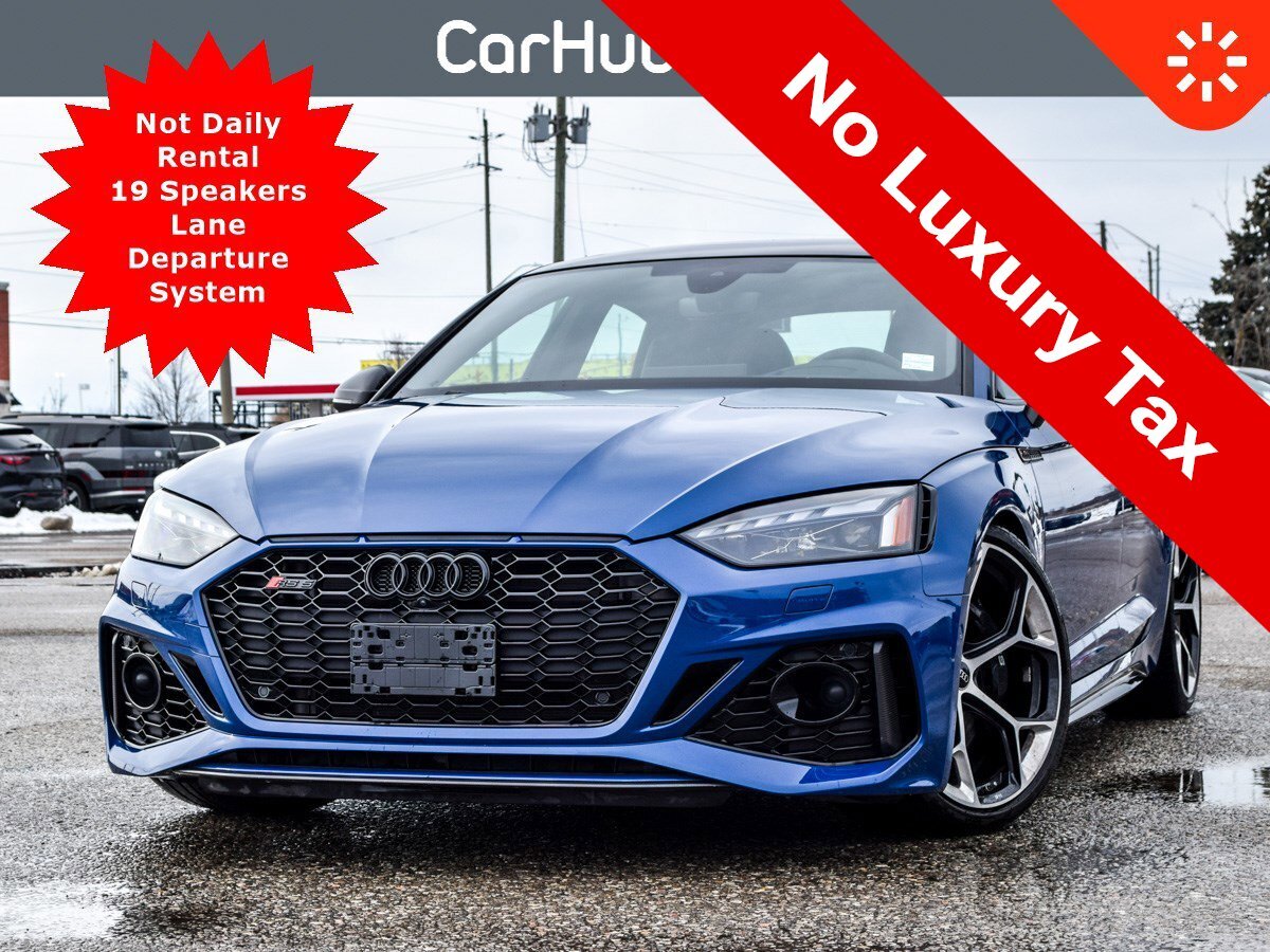 2023 Audi RS 5 Sportback Quattero Only 14916 Km Sunroof 360 Camera