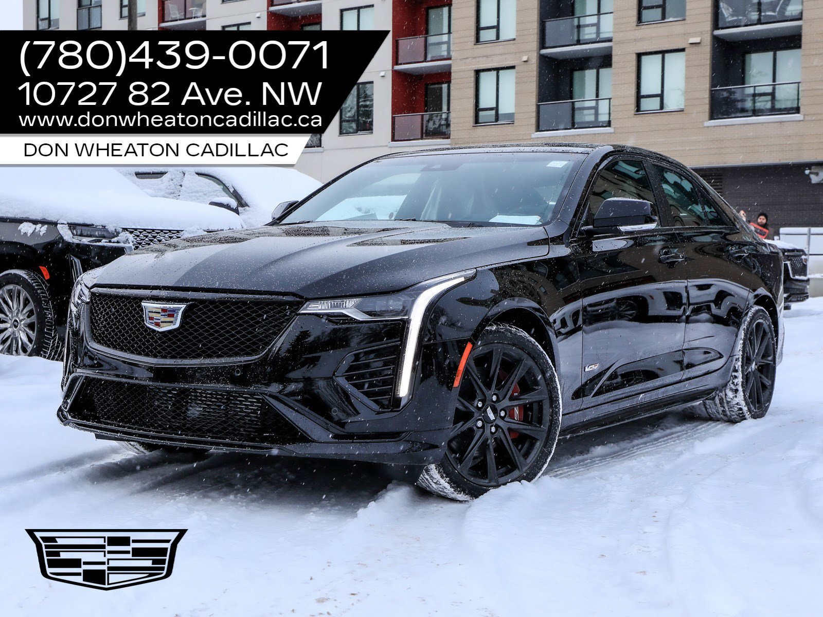 2025 Cadillac CT4-V V Series 310HP AWD Sunroof Tech Pack Nav Heated & 