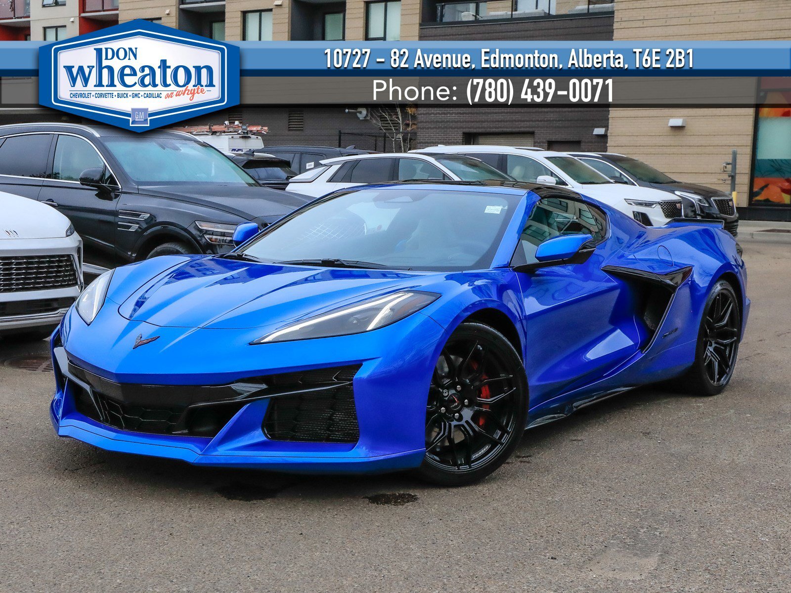 2025 Chevrolet Corvette Z06 1LZ 670HP Nav Capable Leather PDR Black Rims