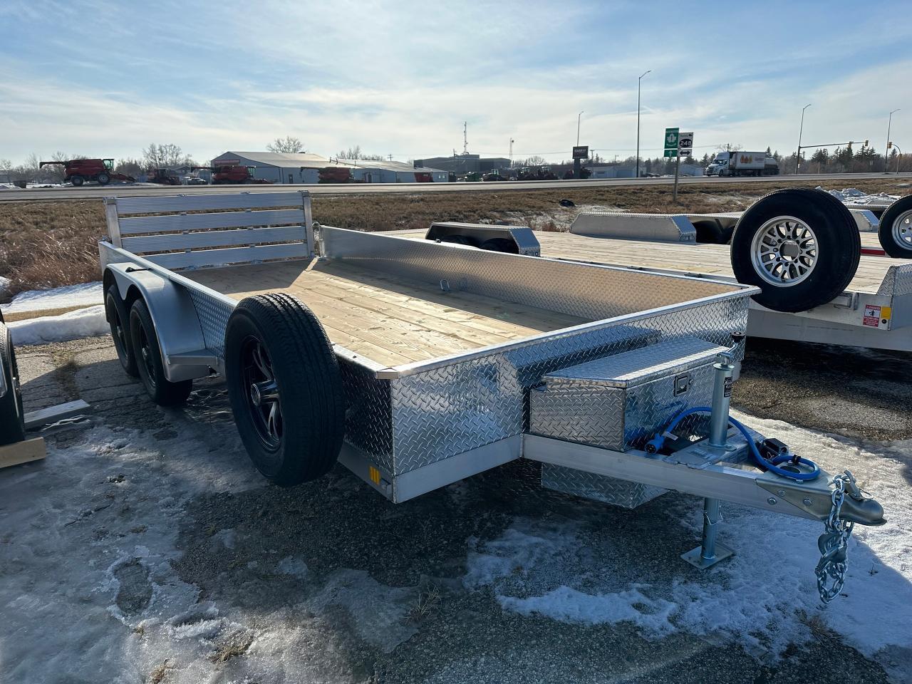 2025 Stronghaul Utility Trailer 82'' x 16' Stronghaul Solid Side Trailer