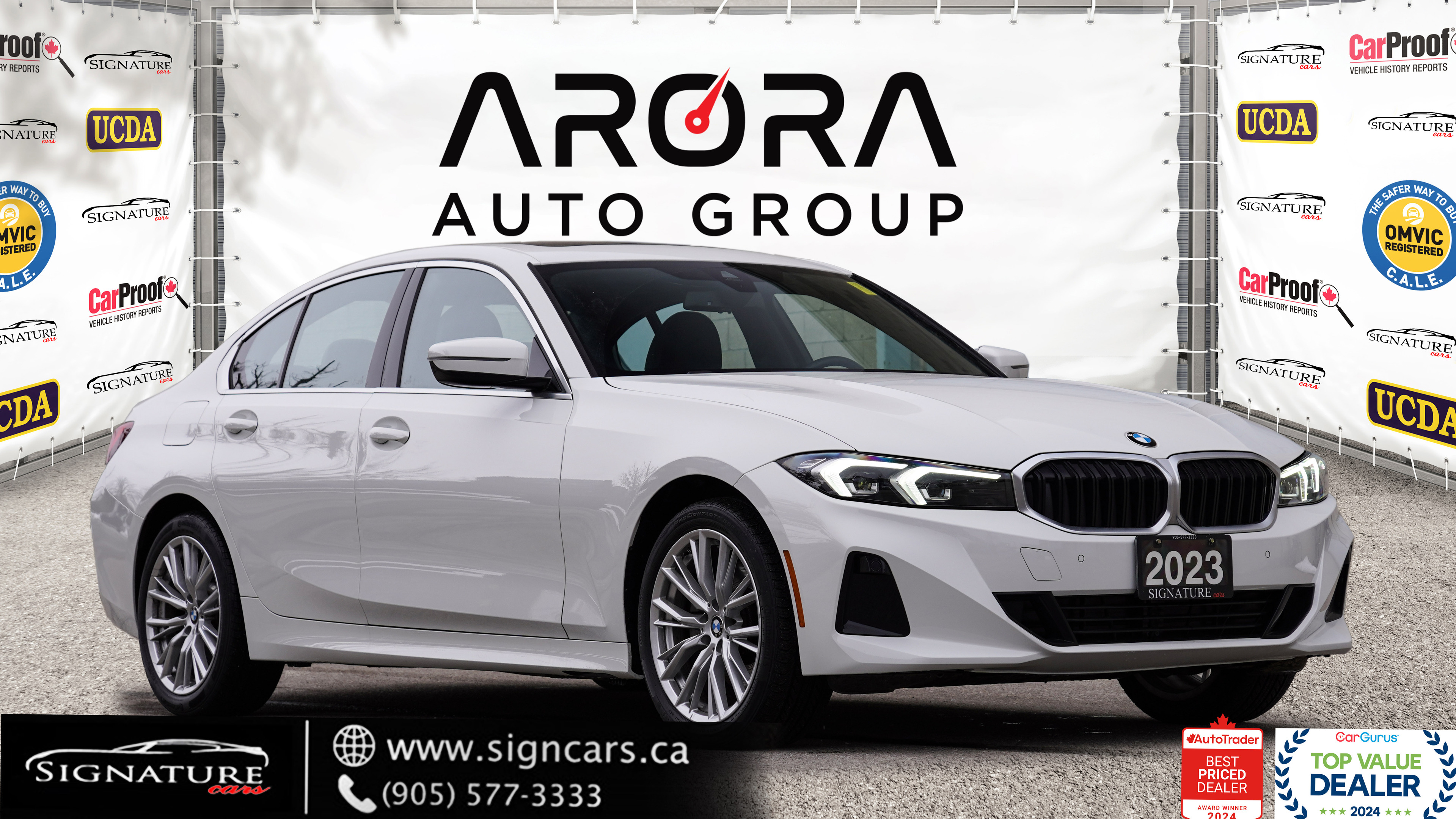 2023 BMW 3 Series 330i xDrive AWD / NO ACCIDENT/SUNROOF/LEATHER/NAVI