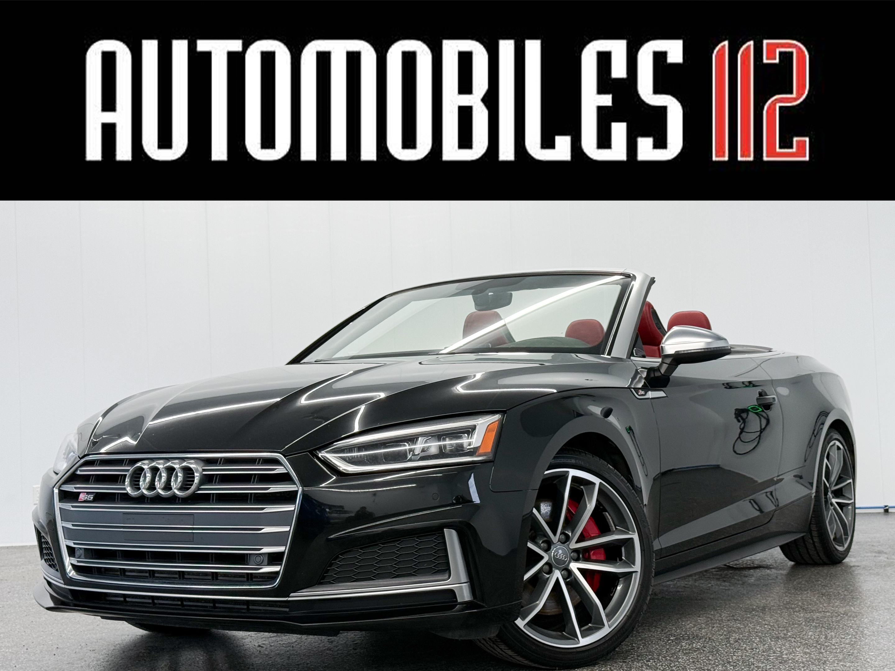 2018 Audi S5 Cabriolet 3.0 TFSI Quattro Progressiv | Red leather