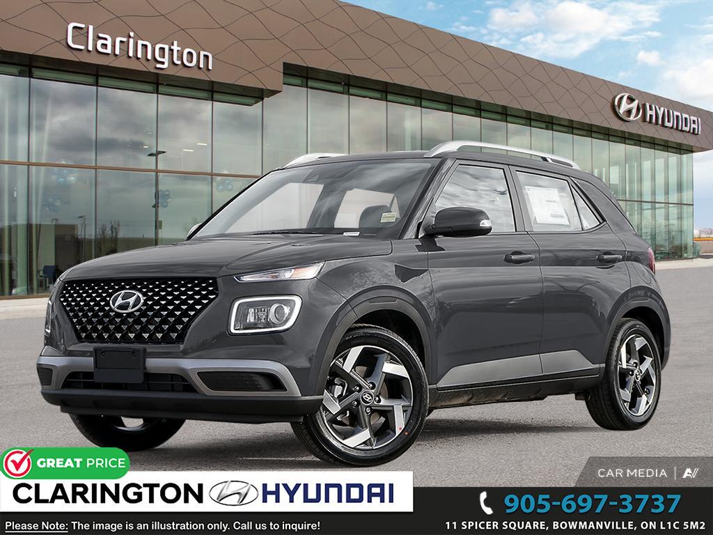 2025 Hyundai Venue Ultimate w/Black Interior (IVT)
