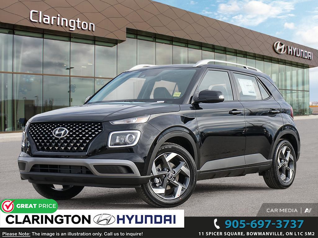 2025 Hyundai Venue Ultimate w/Black Interior (IVT)