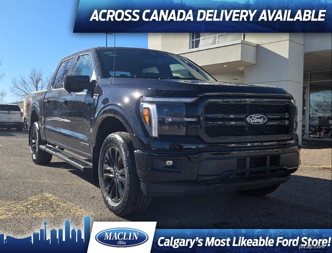 2025 Ford F-150 LARIAT | BLACK APP PKG | TOW/HAUL PKG | FX4 PKG 
