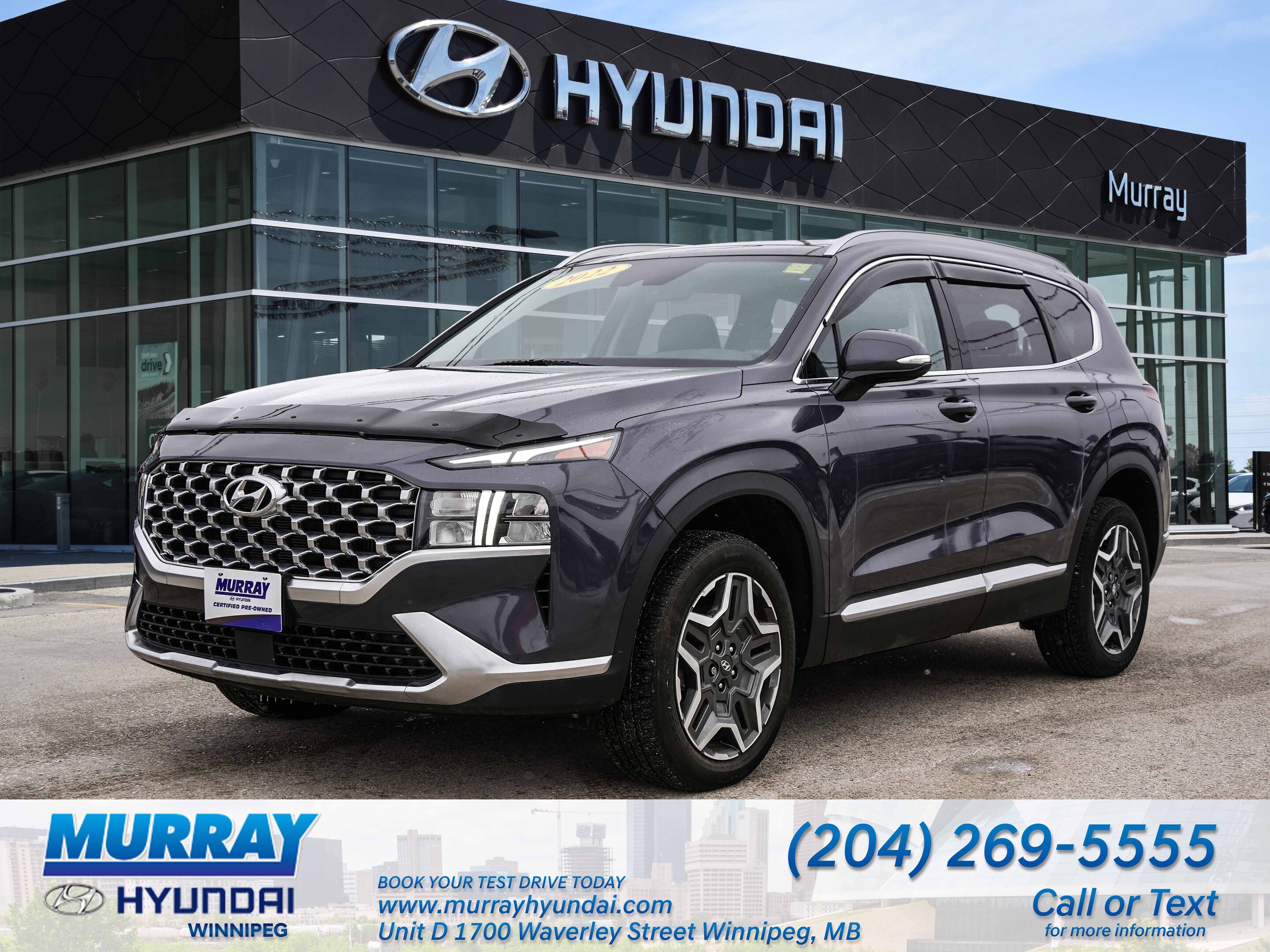 2022 Hyundai Santa Fe Hybrid Preferred AWD w-Trend Package | 5.49% Available