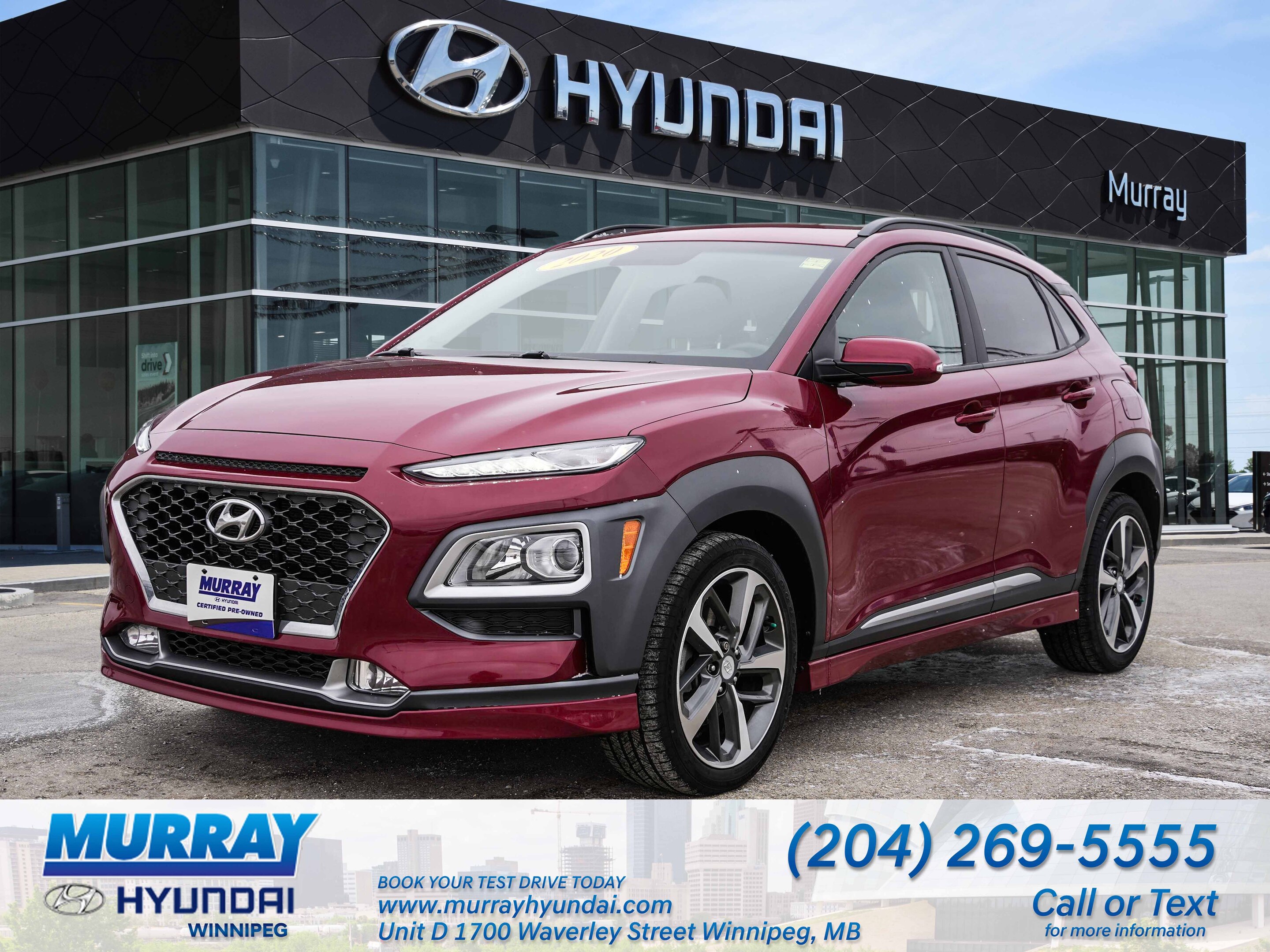 2020 Hyundai Kona 1.6T Trend AWD | 4.99% Available