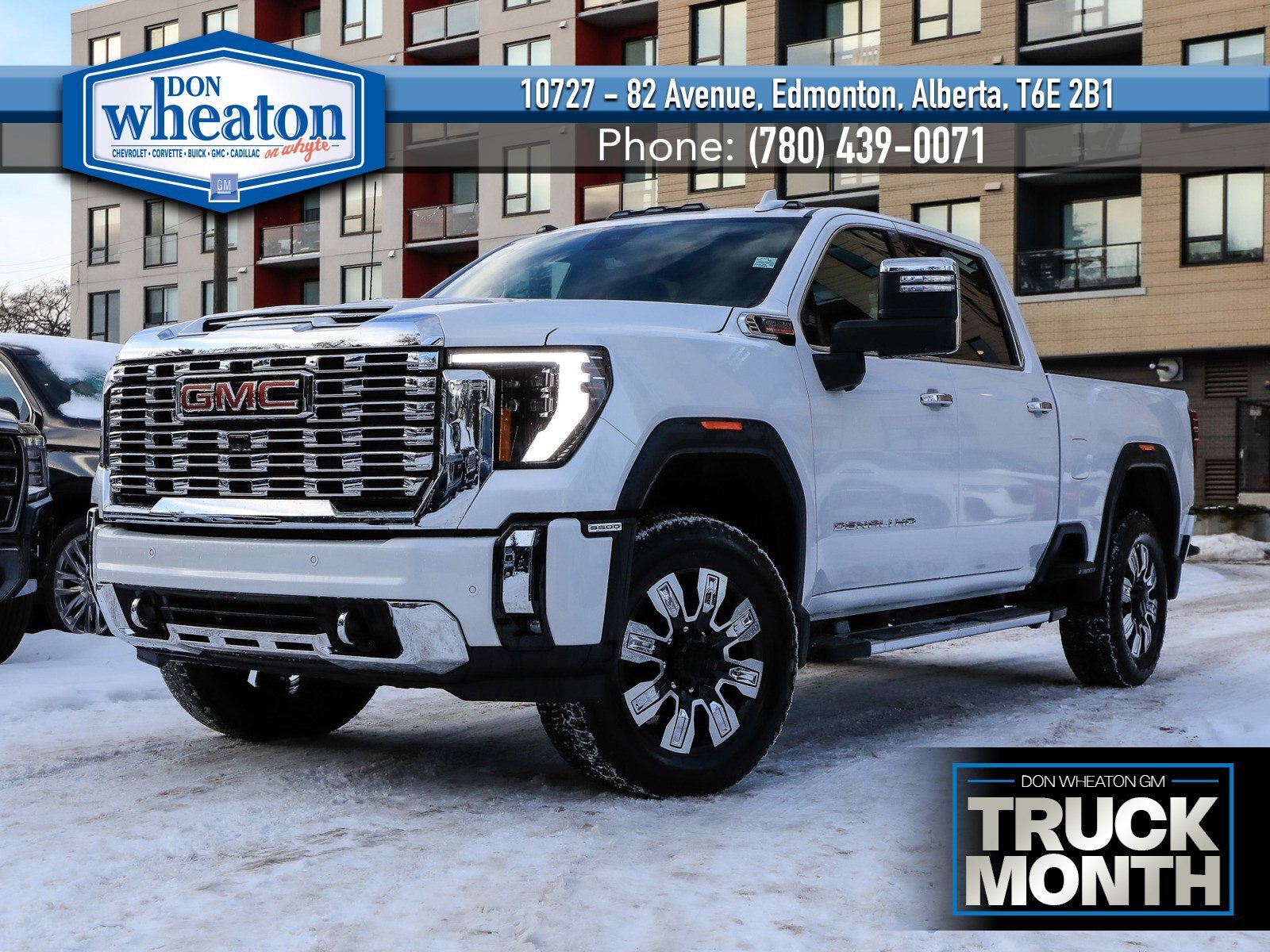 2025 GMC Sierra 3500HD Denali Reserve Crew 4x4 Diesel Sunroof Nav Heated 