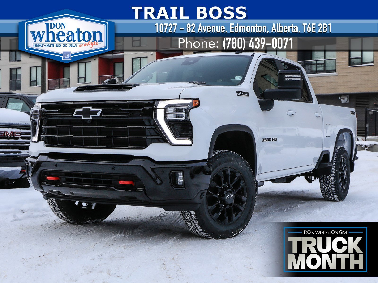 2025 Chevrolet SILVERADO 3500HD LT Trail Boss Crew 4x4 Diesel Nav Heated Leather B