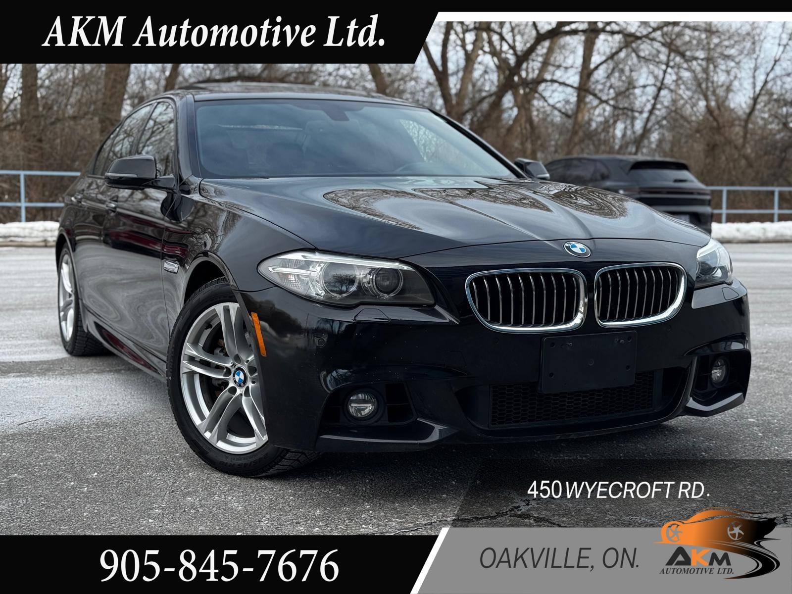 2015 BMW 5 Series 4dr Sdn 528i xDrive AWD, M.S. PKG, Certified
