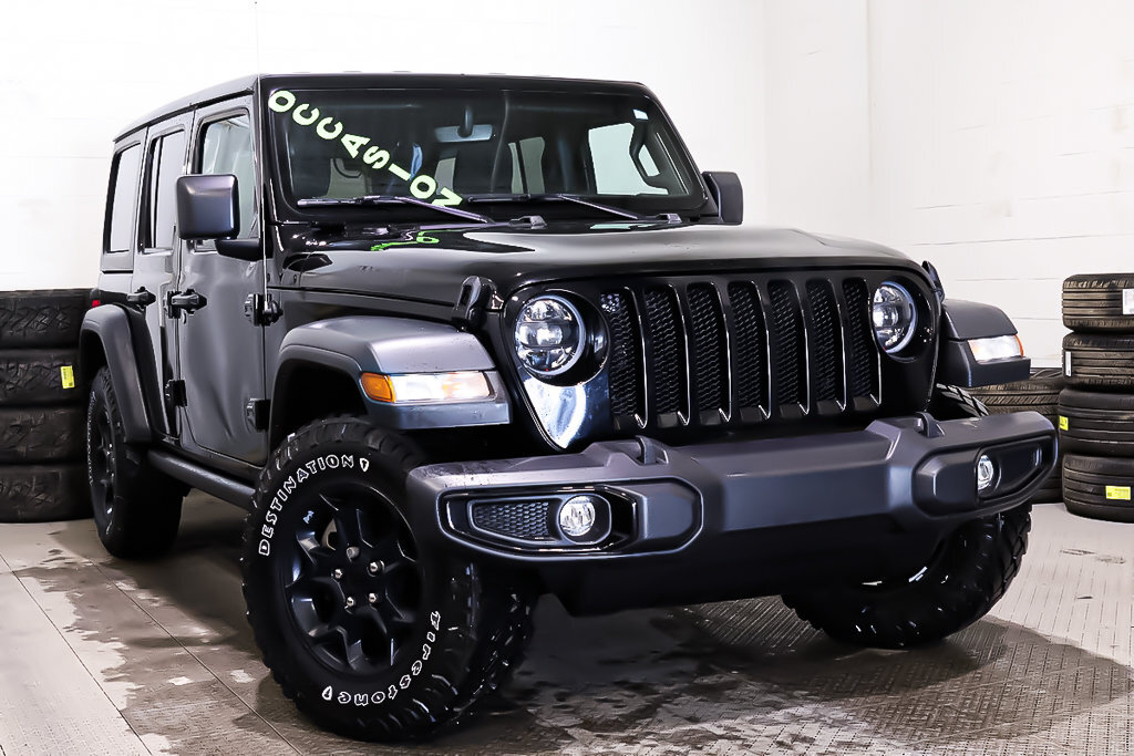 2023 Jeep Wrangler UNLIMITED WILLYS + 4X4 + ATTELAGE DE REMORQUE