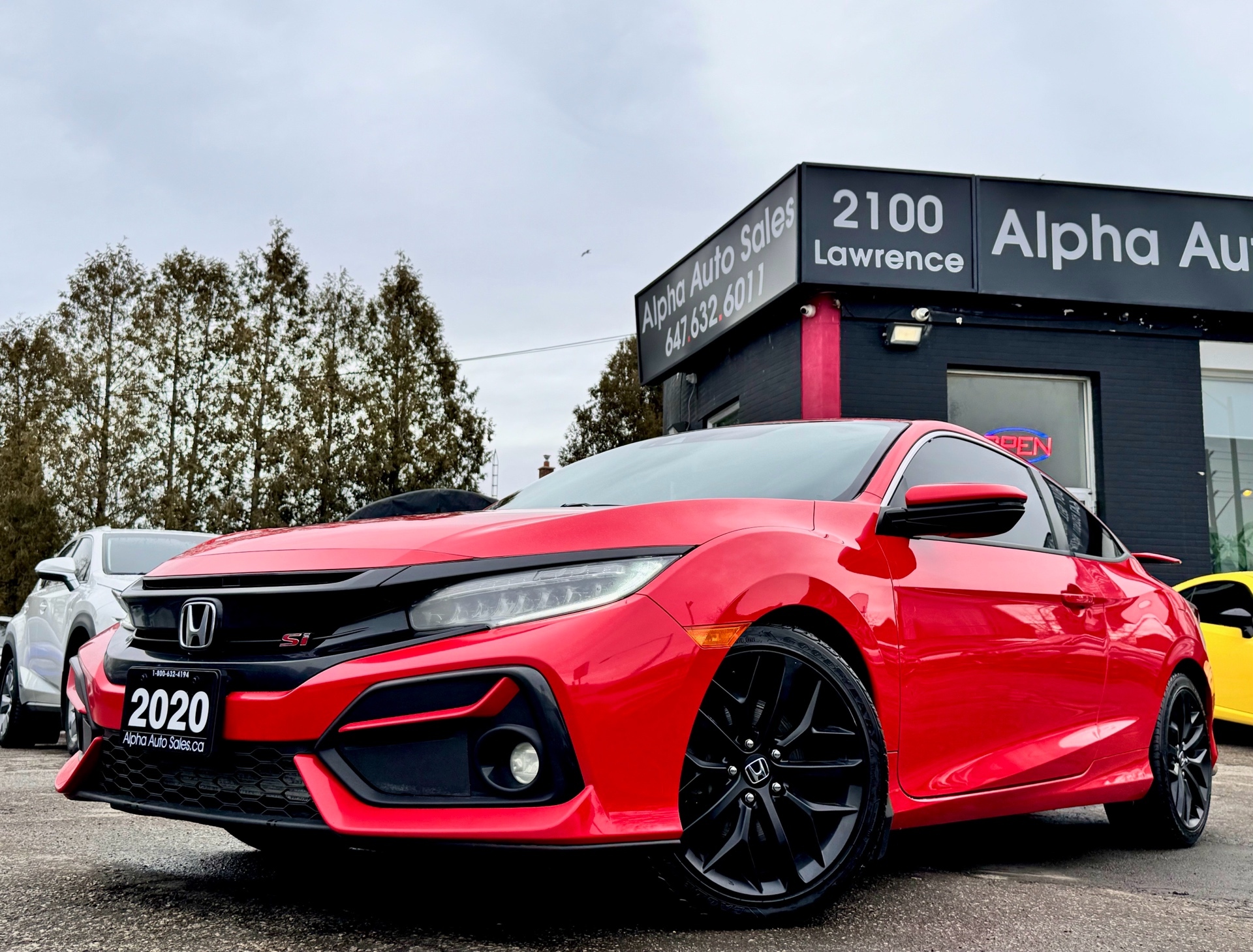 2020 Honda Civic Si 2dr Manual |TURBO|205HP|SUNROOF|