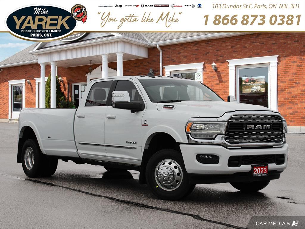 2023 Ram 3500 LIMITED. LOCAL TRADE. 5TH WHEEL PREP. HO DIESEL!! 