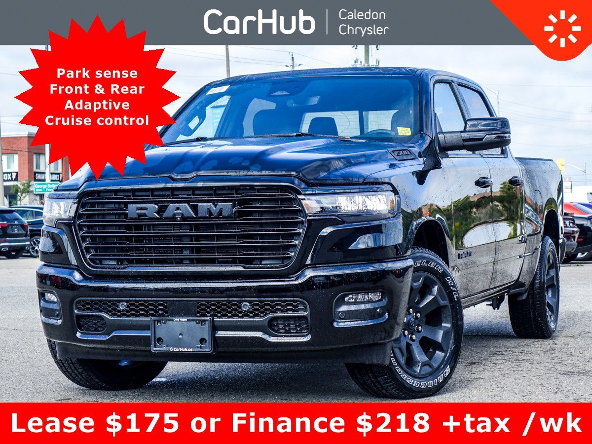 2025 Ram 1500 Sport 4x4 Crew Cab 6'4 Box Pano Sunroof 12Display 