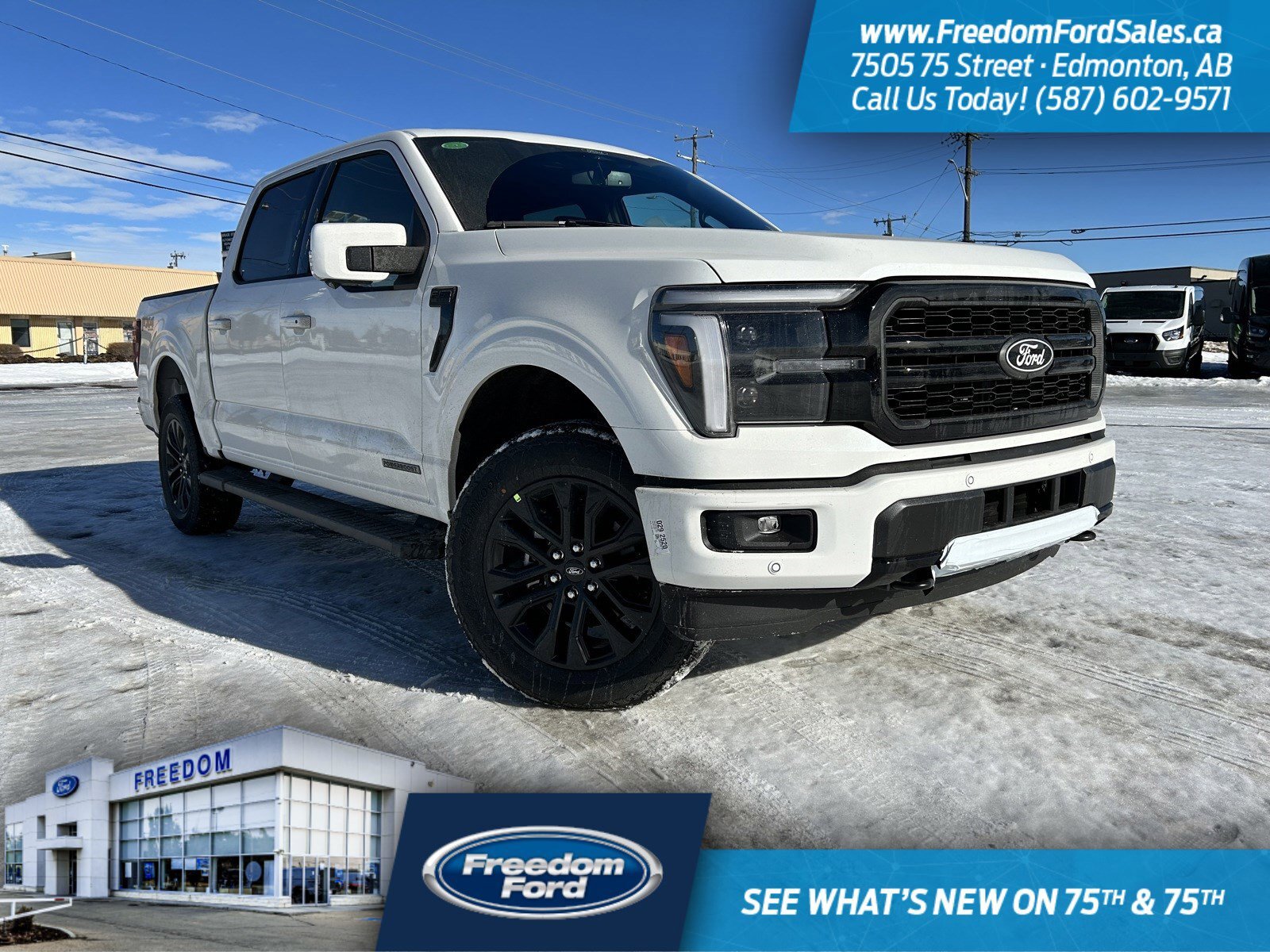 2025 Ford F-150 Lariat | 502A | 4X4 | SuperCrew 145