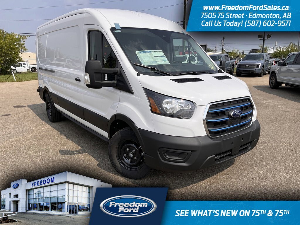 2023 Ford E-Transit Cargo Van T350 | Med Roof | 9500 GVWR