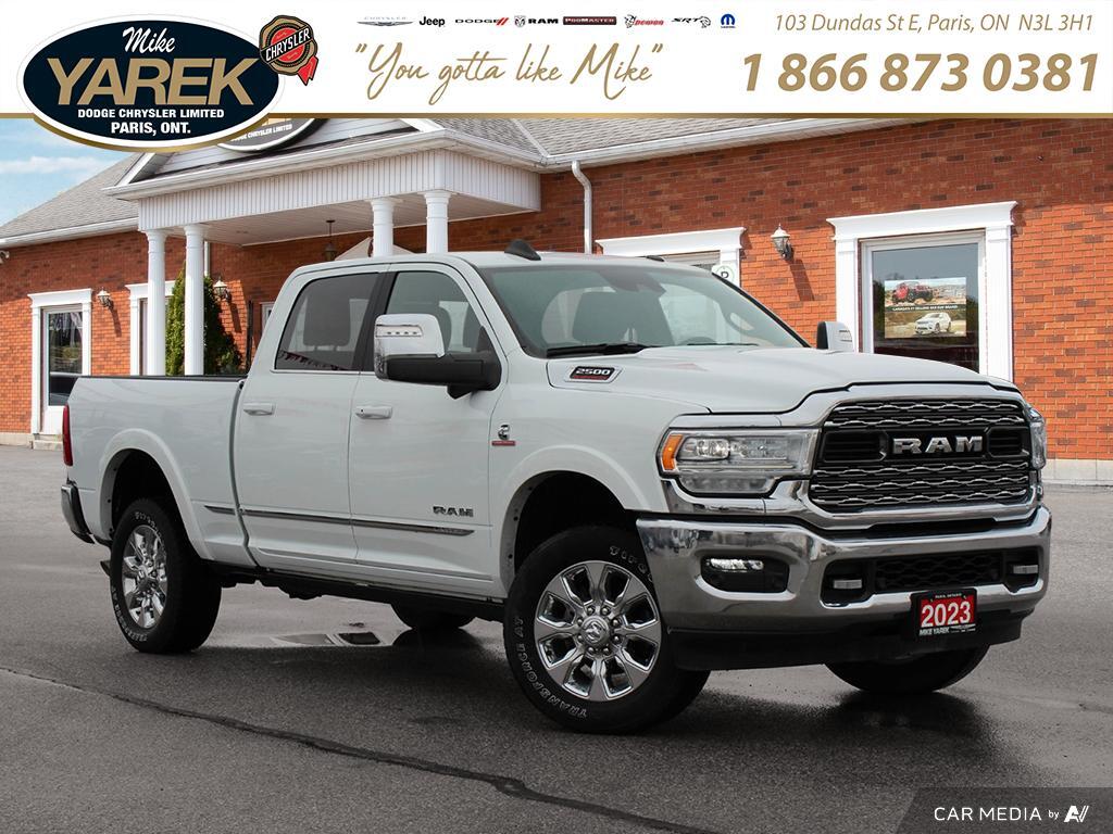 2023 Ram 2500 Limited 4x4, Sunroof, 5th Wheel Prep, NAV