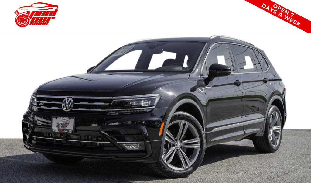 2021 Volkswagen Tiguan Highline R Line Sunroof Apple Carplay Alloys