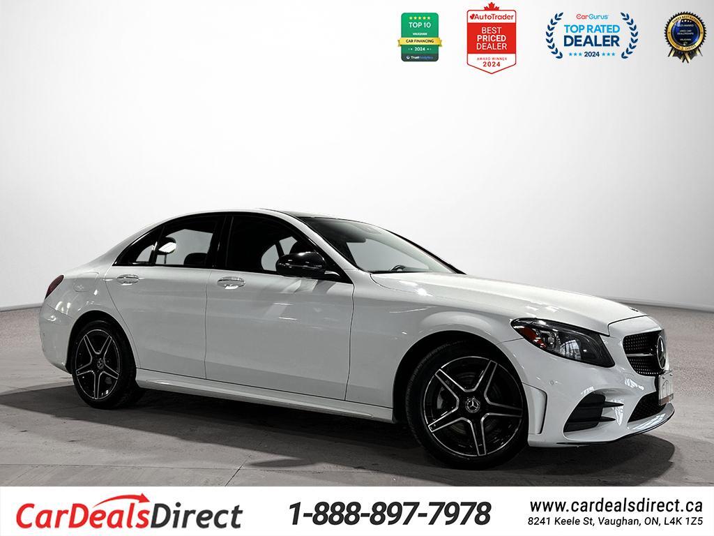 2021 Mercedes-Benz C-Class 4MATIC / AMG Night Package /NAVI/Sunroof/ Clean Ca