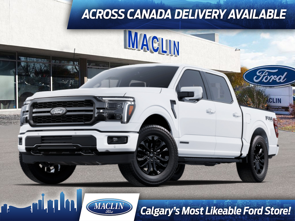 2025 Ford F-150 LARIAT | BLACK APP PKG | TOW PKG | FX4 PKG | BLIS